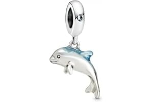 Wedanor Abalorios Charms Colgantes de Animales de amor familiar Cuentas Plata de Ley 925 con Compatible con Pulsera Europeo, Charms para Mujer