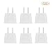 Produktbild Incutex 6x USA Reiseadapter US Reisestecker EU USA Adapter travel plug usa Typ A Steckdosenadapter USA Kanada Mexiko, weiß