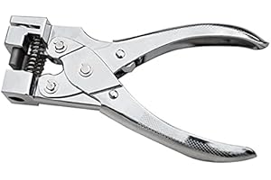 Hefddehy Perforatore a forma di a forma di T perforatore manuale in PVC carta punzonatrice e carte ID fessura perforatore