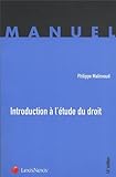 Introduction à l'étude du droit