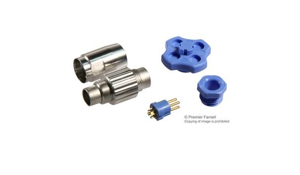 Best Price Square Circular Connector Plug 4 Way Amazon Co Uk Electronics