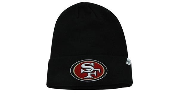 black niner beanie