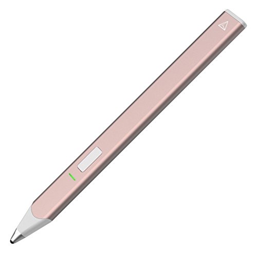 Adonit Snap Stylus mit feiner Spitze und eingebautem Foto-Auslöser - rose gold [iOS & Android | 1.9mm dünne Spitze Integrierter Akku] - ADSPRG
