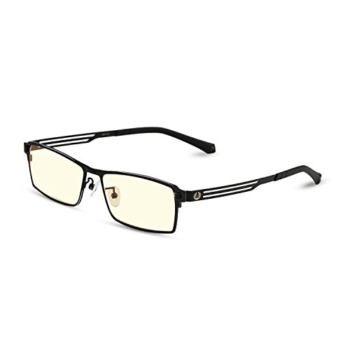 [Computer Reading Eyewear] Advanced Reading Gaming Glasses (Eyes Protection) Relieve Eyes from Fatigue, Strain and Blurred Vision Classic Frames