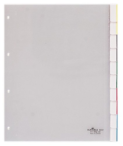 Durable 683119 - Separadores extragrandes para archivador 10 piezas reviews Durable 683119 - Separadores extragrandes para archivador 10 piezas