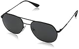 Protective case included Prada 0PR 55US Gafas de sol, Black, 57 para Hombre