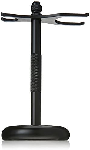 Drip Stand and Shaving Brush Drip Stand for Brush and Razor Safety Safety Razor in Chrome and Black