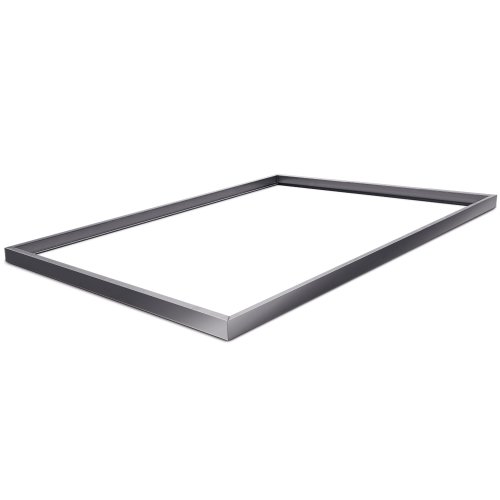 Aluminium Gewächshaus Alu 7,63m³ M3 250x190x195 cm + Stahlfundament Fundament Treibhaus Gartenhaus Frühbeet Pflanzenhaus Aufzucht - 4