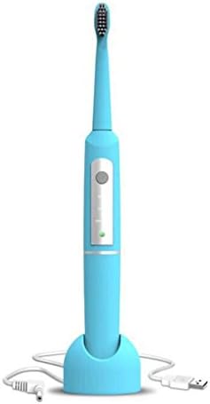 Electric toothbrush adult charging sonic toothbrush waterproof automatic toothbrush ( Color : Blue )