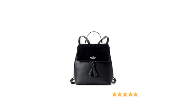 hayes suede medium flap backpack