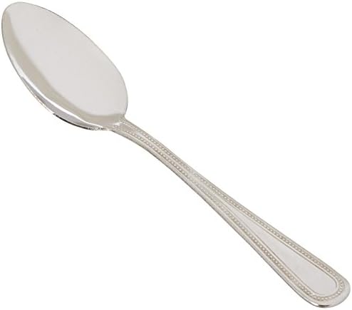 Utopia Parish Economy Cutlery, F00321-000000-B01012, Bead Economy Dessert Spoon (Box of 12)