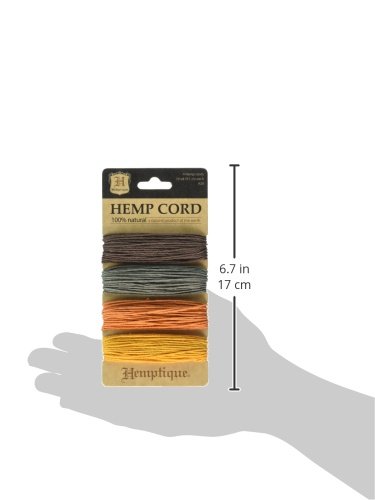 Hemptique 20 kg, mittlere Stärke, Hanf, 4 Stück, beige/bunt - 2