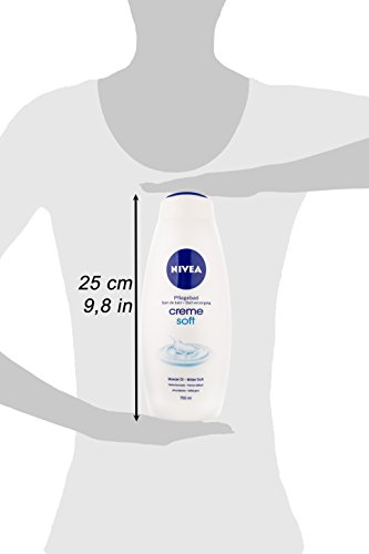 Nivea Creme Soft Cremebad, Badezusatz, 2er Pack (2 x 750 ml) - 6