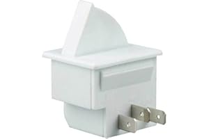BOKIOESDE Interruptor de luz de la puerta del refrigerador Interruptores de refrigerador de repuesto Partes interiores