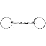 Busse Wassertrense EDELSTAHL-ELLIPSE, doppelt gebrochen, 16.5cm, 16.5, Edelstahl, 65mm, 18mm