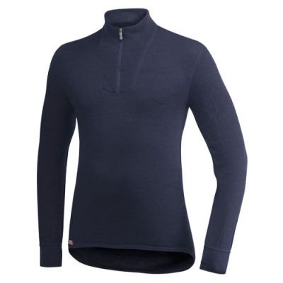 Preisvergleich Produktbild Woolpower Unisex Zip Turtleneck (200g) - Dark Navy (XS)