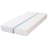 Marken-Kaltschaumkern VitaliSpa 7-Zonen Premium Kaltschaummatratze 90x200cm 20cm hoch H2 Härtegrad