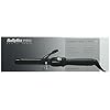 Babyliss Pro Ceramic Dial A Heat Hair Tongs with 25 Heat Settings Curler Wand (BLACK)