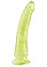 Produktbild Basix by Pipedream - Slim Dildo mit Saugnapf - 17,8 cm lang - Durchmesser: 4,4 cm - Glow in the Dark
