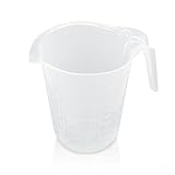 Material de plástico Metaltex Jarra Graduada de Plástico, 1 L