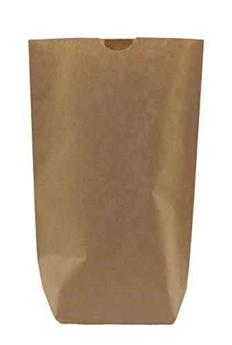 25 / 50 / 100 Papier Beutel mit Boden – 16,5 x 26 cm – aus Kraftpapier für Geschenktüten, Gastgeschenke, Mitgebsel, DIY Adventskalender, Kreuzbodenbeutel zum Basteln uvm. – TOP QUALITÄT aus Deutschland von KuschelICH (25 Stk.) - 2