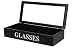 Produktbild LS Design XL Sonnenbrillenbox Schatulle Brillenetui Brille Sonnenbrille Aufbewahrung Kiste Schwarz