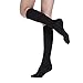 Produktbild Kompressionsstrümpfe Damen Medizinisch für Flugreisen Flug Stützstrümpfe Damen Herren Sport Reisestrümpfe Kniestrümpfe Sock Strümpfe Schwarz M(4-7)