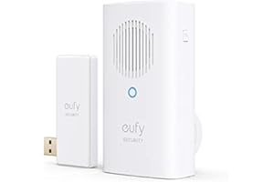 eufy Security Video Doorbell Chime, Add-on Chime, Requires eufy Security Video Doorbell 2K (Battery Powered), Simultaneous Ringtone, Adjustable Volume,Renewed