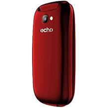 Echo Clap 2 Téléphone portable débloqué (Ecran: 1,77 pouces - 32 Mo - Double Micro-SIM - Android) Rouge