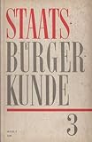  Staatsbürgerkunde 3 Lehrbuch DDR