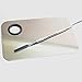 Ungfu Mall 1PC Stainless Steel Plate Nail Art Cosmetic Color Mixing Palette Spatula
