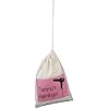 The Cotton Bag Store Ltd Personalized Hairdryer Storage Bag Design Natural Cotton Drawstring Bag Supplied Empty