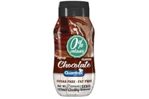 QUAMTRAX NUTRITION Quamtrax Gourmet - Quamtrax Sirope Zero Calorias 330 ml - Chocolate