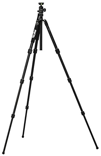 Rollei C5i Stativ, inkl. Kugelkopf, Schnellwechselplatte und Stativtasche, Umbau zum Einbeinstativ möglich – Arca Swiss – Schwarz - 8