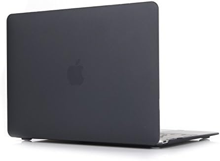 Macbook Pro 13 Case (A1706/A1708),Aesetek Matte Finish Hardshell Case for 2016/2017 Release Macbook Pro 13" with/without Touch Bar and Touch ID (A1706/A1708), Black