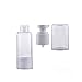 SNNplapla Mini Empty Cosmetic Portable Airless Bottle Pump Cover Travel Skincare(15ML)