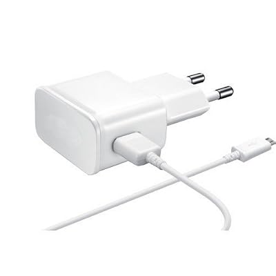 Lapinette Chargeur Secteur + Câble Micro USB pour Samsung Galaxy J5 2016 Blanc