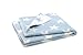 Jollein Blanket (75 x 100 cm, Little Star Design Blue)