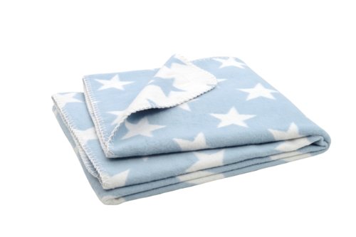 Jollein Blanket (75 x 100 cm, Little Star Design Blue)