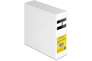 Delock Schrumpfschlauch Box 15 m x 1,2 mm schwarz