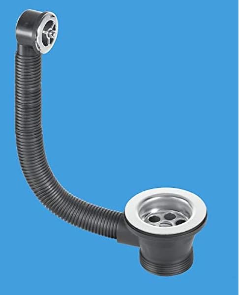 Mcalpine Combined Kitchen Sink Waste And Overflow Fsw2p 74000123