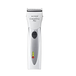 Moser 1871 Pro Chromstyle Hair Clipper White 1871-0069 Li-Ion **Diamond Blade** - Image 3