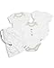 The Essential One - Unisex Grey 3 pack Baby Vests / Bodies-Newborn ESS90