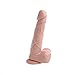 Produktbild Dildo Mit Starkem Saugnapf, Haven Shop Soft Outside Und Firm Inside Penis Sexspielzeug Mit Starken Saugnapf, Perfekter Analdildo