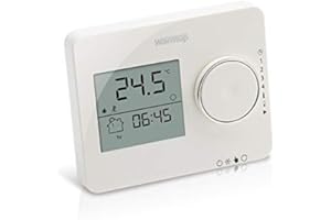 Warmup 903410 Thermostat, 230 V, Blanc
