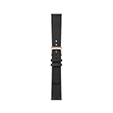 Nokia health Erwachsene Lederarmband Lederarmband, Black, 18 mm, 3700546704345