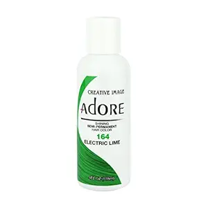 Adore Creative Image Semi-permanent Hair Color #164 Electric Lime by Adore
