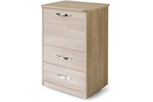 KLESIA Mobile con asse da stiro e 3 cassetti in legno Nobilitato 89Hx57x44 (Olmo)