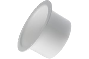 EUROPLAST Ø 100 mm łącznik kołnierza ściennego do rury wentylacyjnej - przepust ścienny, kołnierz, przyłącze ścienne