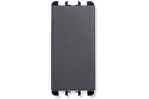 SIMON URMET DEVIATORE 1P 10A 1 MODULO COLORE ANTRACITE 10103